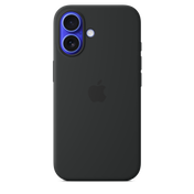 iPhone 16 Silicone Case sa MagSafe-om - Black - iSTYLE RS