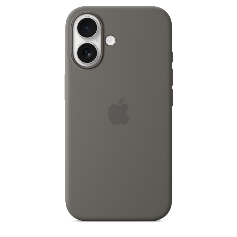 iPhone 16 Silicone Case sa MagSafe-om - Stone Grey - iSTYLE RS