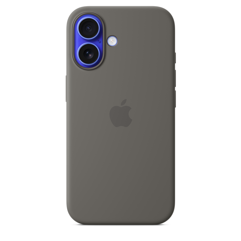 iPhone 16 Silicone Case sa MagSafe-om - Stone Grey - iSTYLE RS