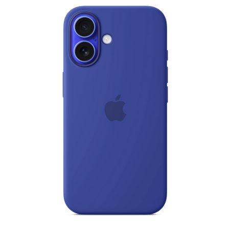 iPhone 16 Silicone Case sa MagSafe-om - Ultramarine