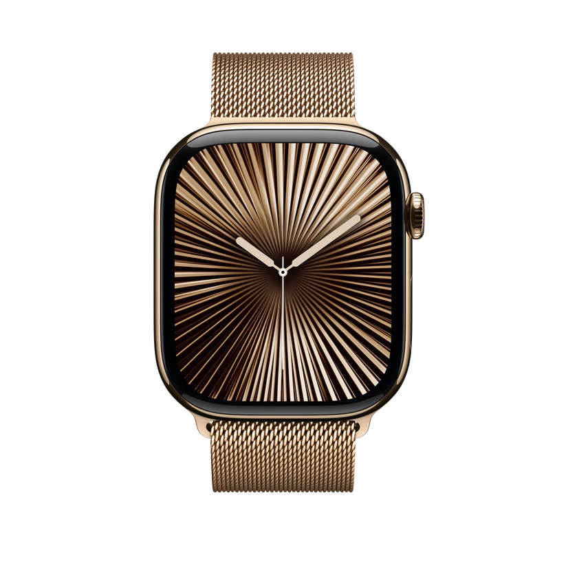 46mm Gold Milanese Loop - M/L - iSTYLE RS