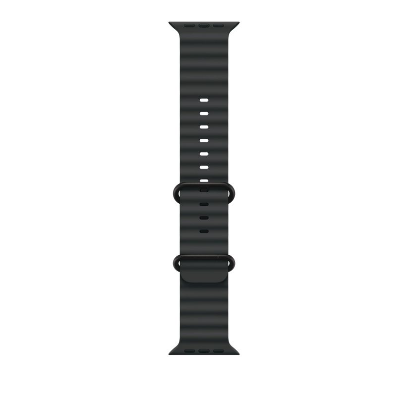 49mm Black Ocean Band - Black Titanium Finish - iSTYLE RS