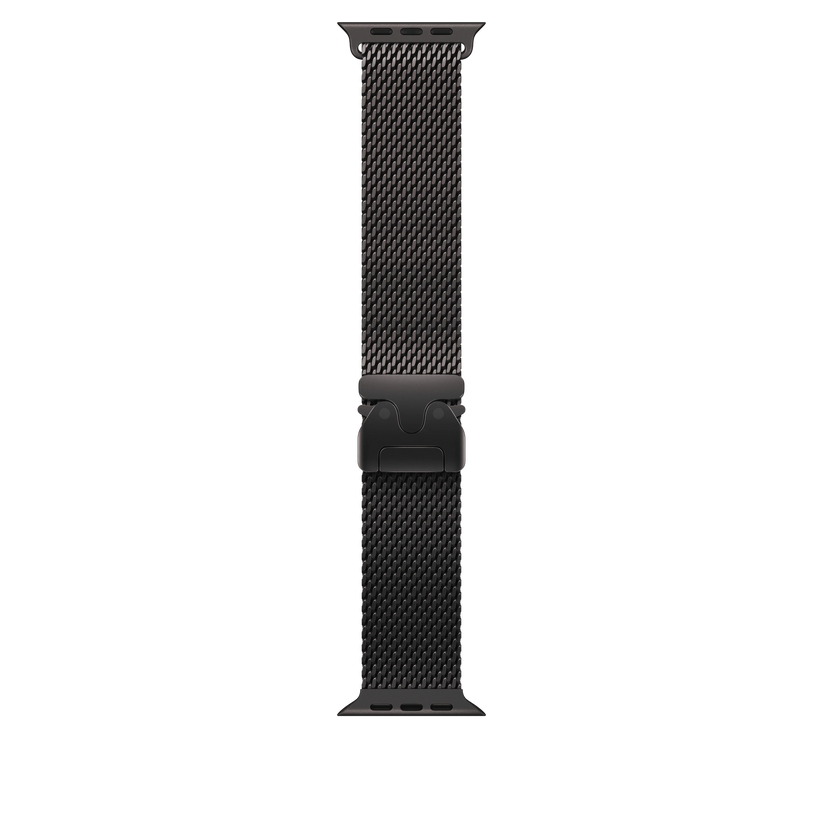 49mm Black Titanium Milanese Loop - Large - iSTYLE RS