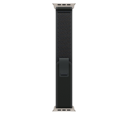 49mm Black Trail Loop - M/L - Natural Titanium Finish - iSTYLE RS