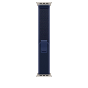 49mm Blue Trail Loop - M/L - Natural Titanium Finish - iSTYLE RS