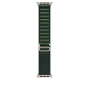 49mm Dark Green Alpine Loop - Small - Natural Titanium Finish - iSTYLE RS