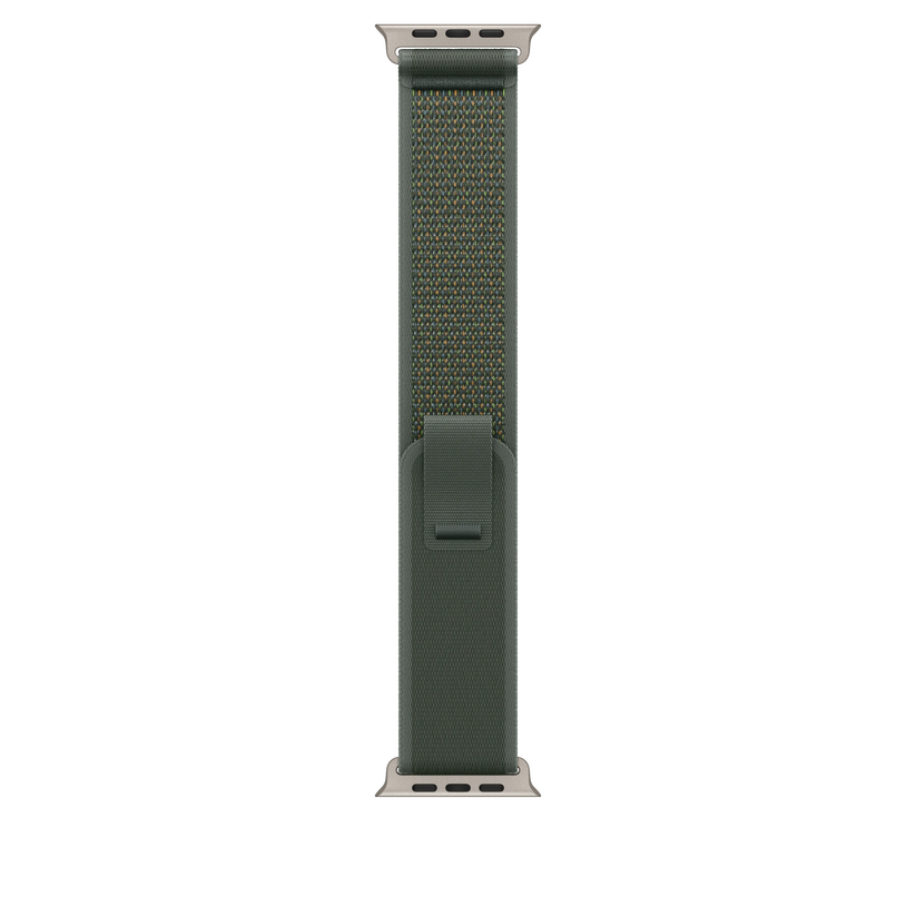 49mm Green Trail Loop – S/M - Natural Titanium Finish - iSTYLE RS
