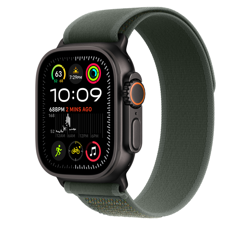 49mm Green Trail Loop - M/L - Black Titanium Finish - iSTYLE RS