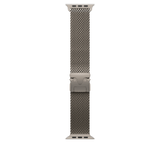 49mm Natural Titanium Milanese Loop - Medium - iSTYLE RS