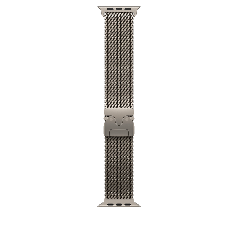 49mm Natural Titanium Milanese Loop - Small - iSTYLE RS