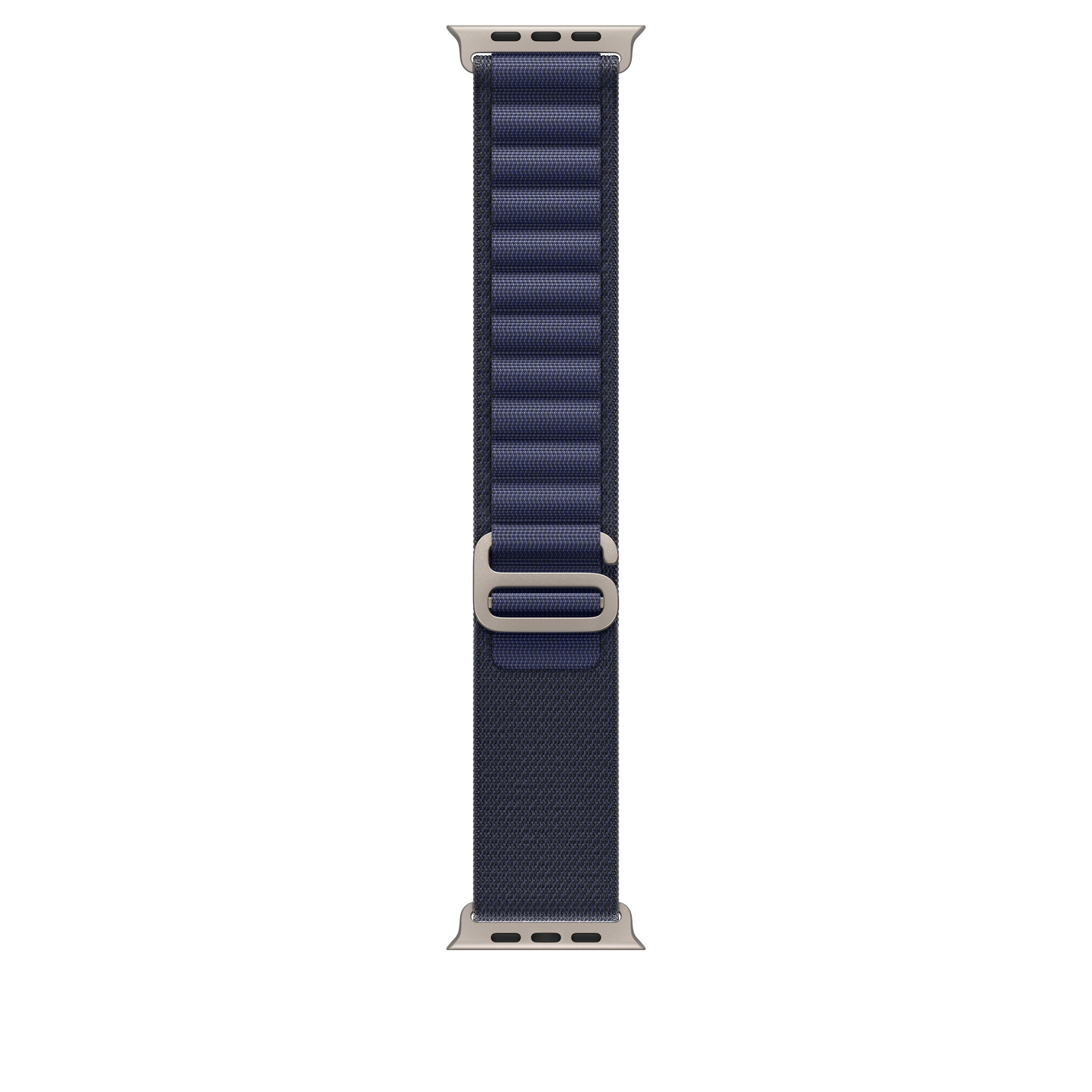 49mm Navy Alpine Loop - Medium - Natural Titanium Finish - iSTYLE RS