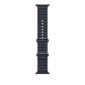 49mm Navy Ocean Band - Natural Titanium Finish - iSTYLE RS