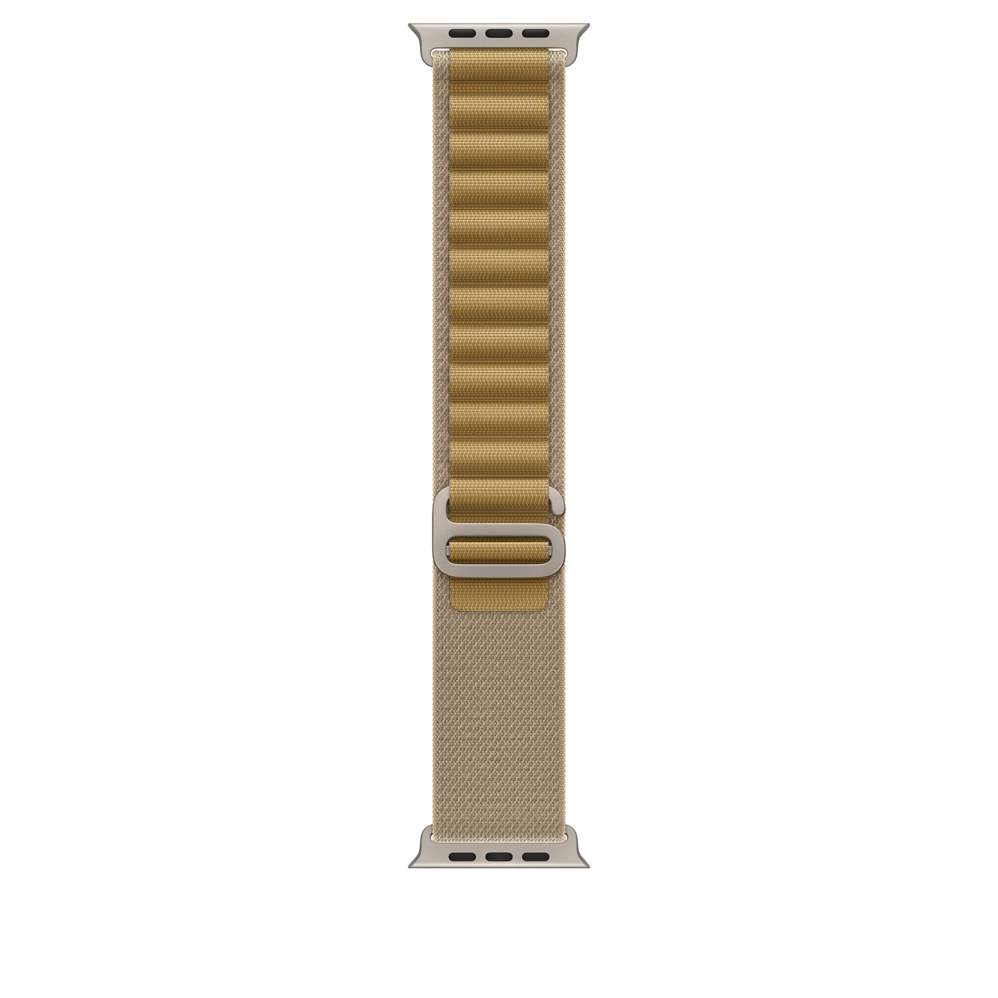 49mm Tan Alpine Loop - Medium - Natural Titanium Finish - iSTYLE RS