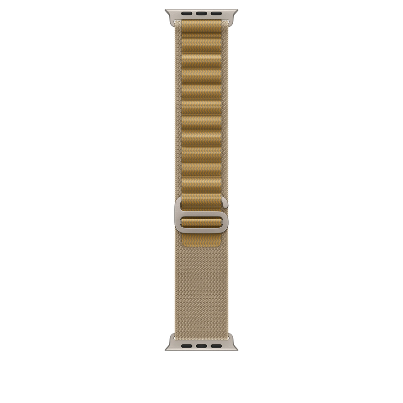 49mm Tan Alpine Loop - Medium - Natural Titanium Finish - iSTYLE RS