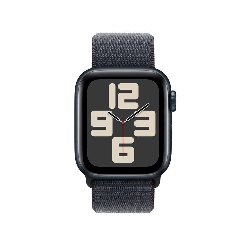 Apple Watch SE GPS 40mm Midnight Aluminium Case with Ink Sport Loop - iSTYLE RS