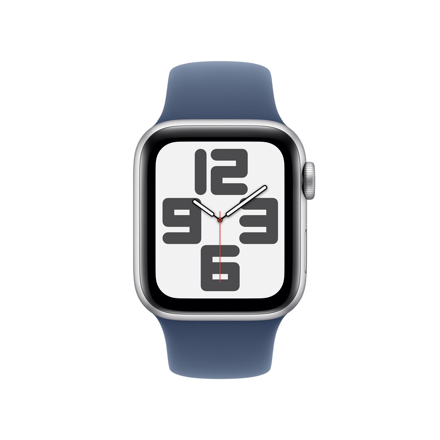 Apple Watch SE GPS 40mm Silver Aluminium Case with Denim Sport Band - M/L - iSTYLE RS