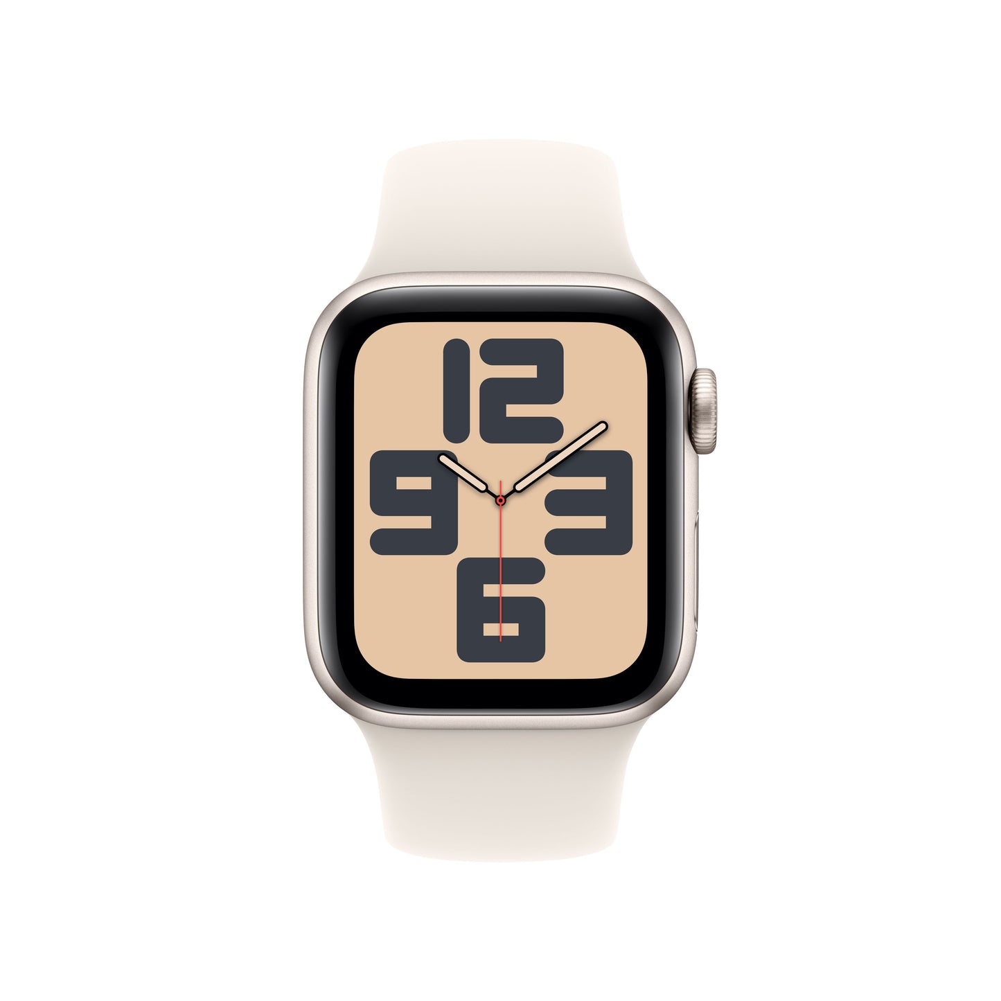 Apple Watch SE GPS 40mm Starlight Aluminium Case with Starlight Sport Band - S/M - iSTYLE RS