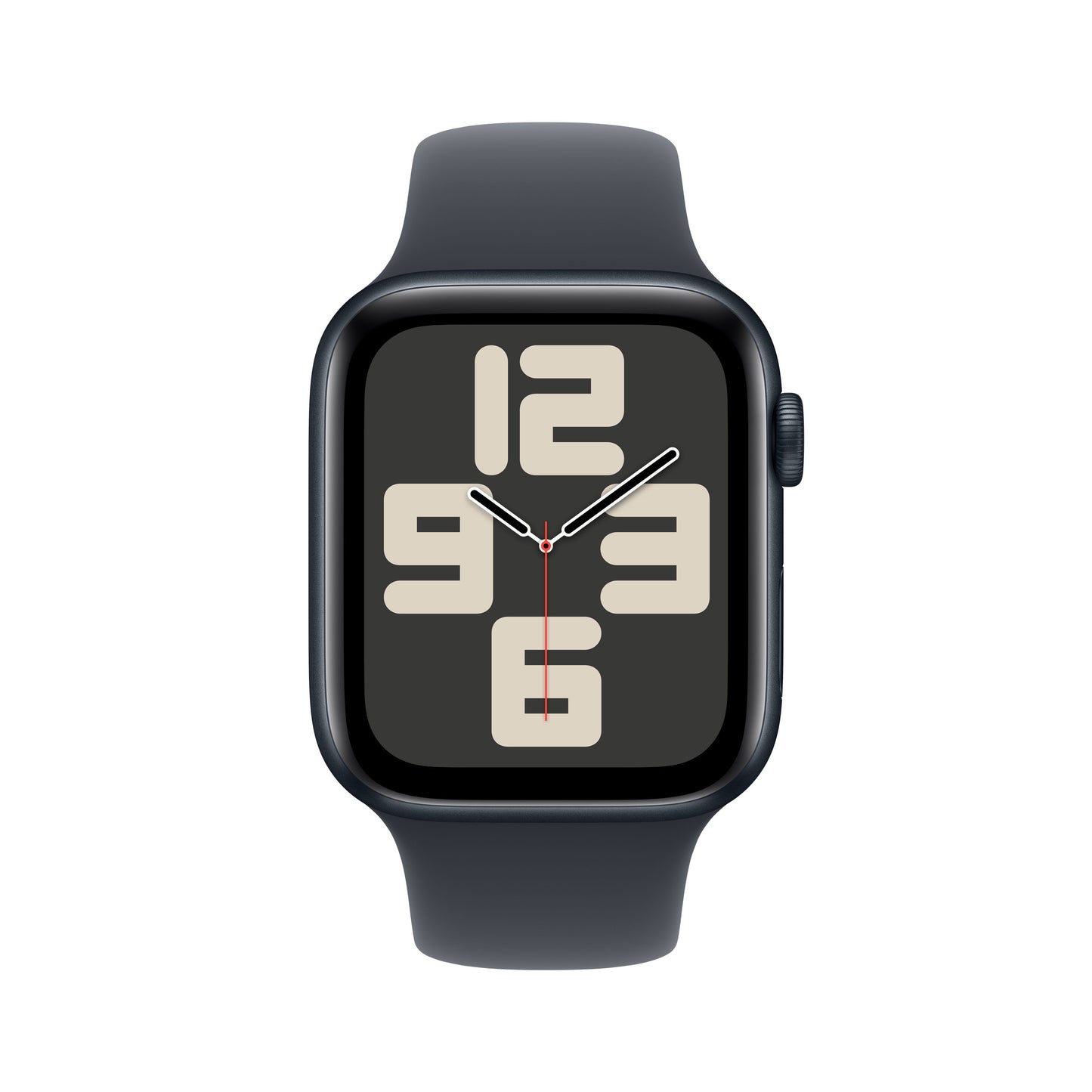 Apple Watch SE GPS 44mm Midnight Aluminium Case with Midnight Sport Band - M/L - iSTYLE RS