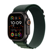 Apple Watch Ultra 2 GPS + Cellular 49mm Black Titanium Case with Dark Green Alpine Loop - L - iSTYLE RS