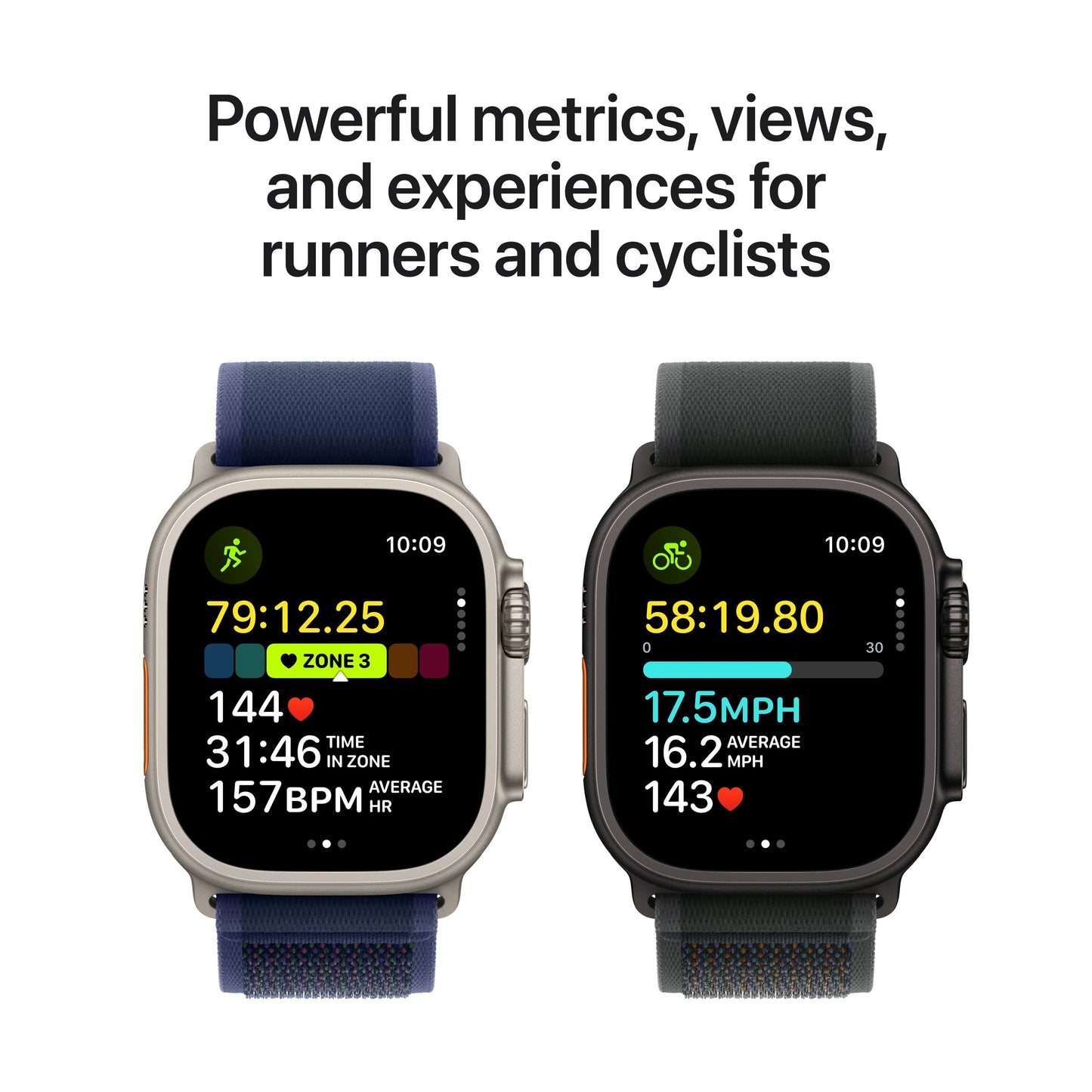 Apple Watch Ultra 2 GPS + Cellular 49mm Black Titanium Case with Black Trail Loop - S/M - iSTYLE RS