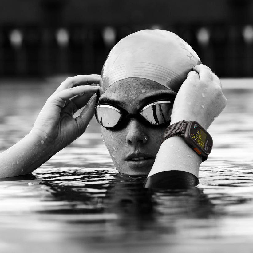 Apple Watch Ultra 2 GPS + Cellular 49mm Natural Titanium Case with Navy Ocean Band - iSTYLE RS