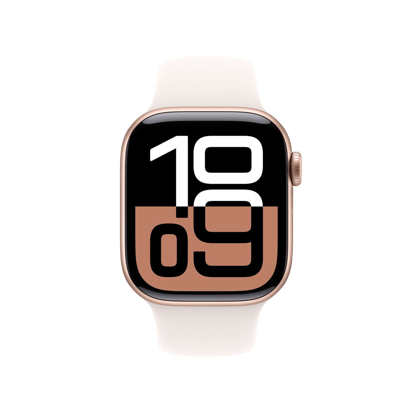 Apple Watch Series 10 GPS 42mm Rose Gold Aluminium Case with Light Blush Sport Band - S/M - iSTYLE RS