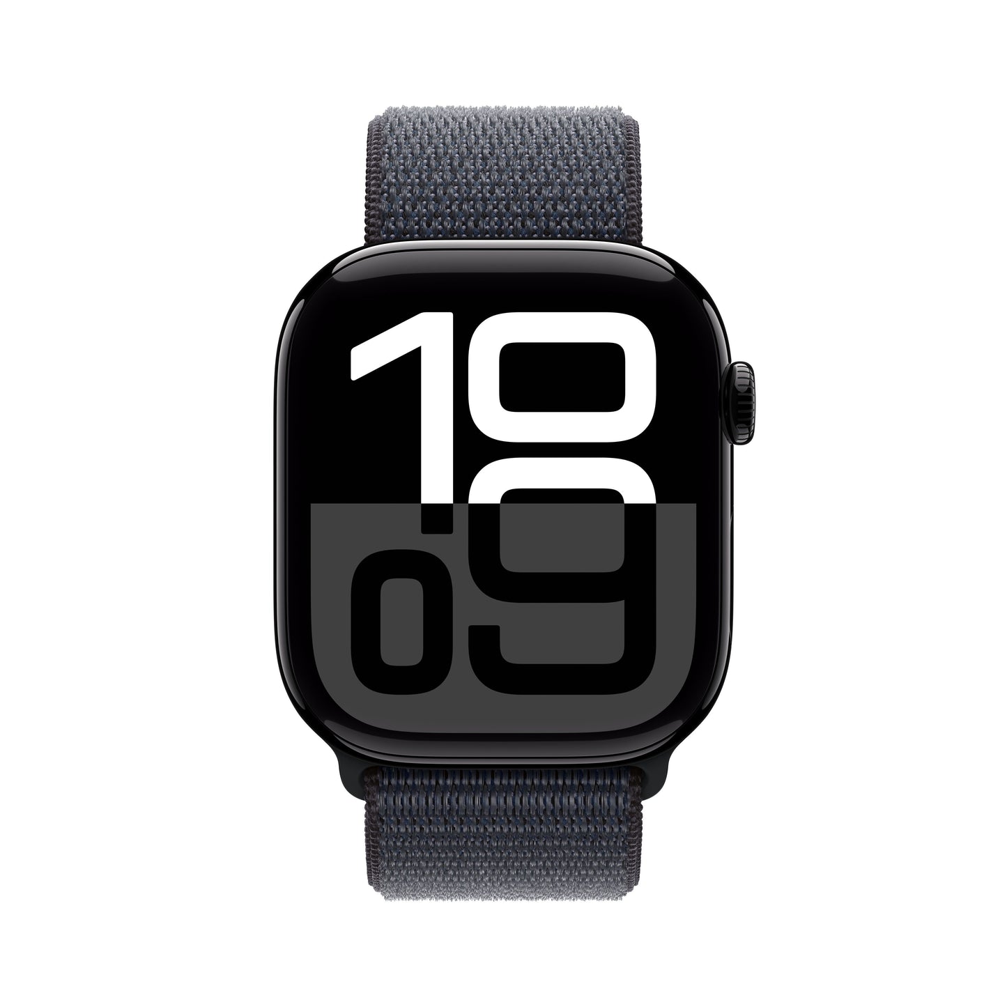 Apple Watch Series 10 GPS 46mm Jet Black Aluminium Case with Ink Sport Loop - iSTYLE RS