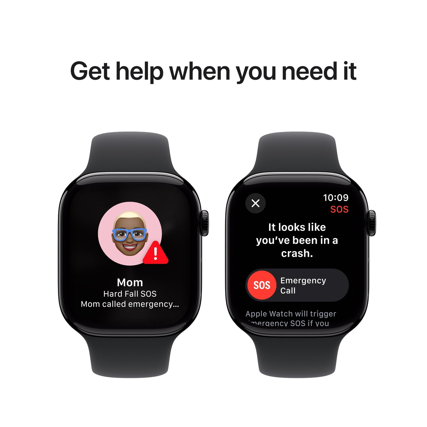 Apple Watch Series 10 GPS 46mm Jet Black Aluminium Case with Black Sport Band - S/M - iSTYLE RS