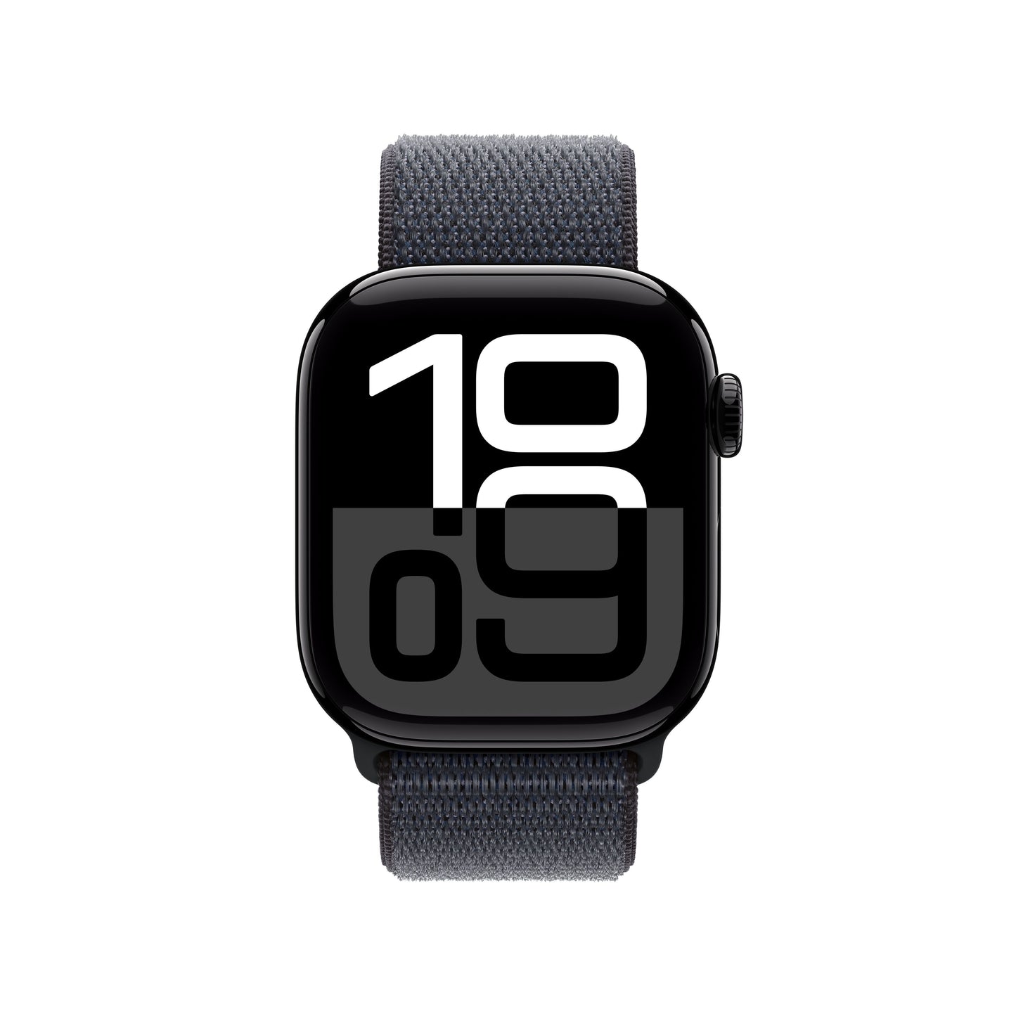 Apple Watch Series 10 GPS 42mm Jet Black Aluminium Case with Ink Sport Loop - iSTYLE RS