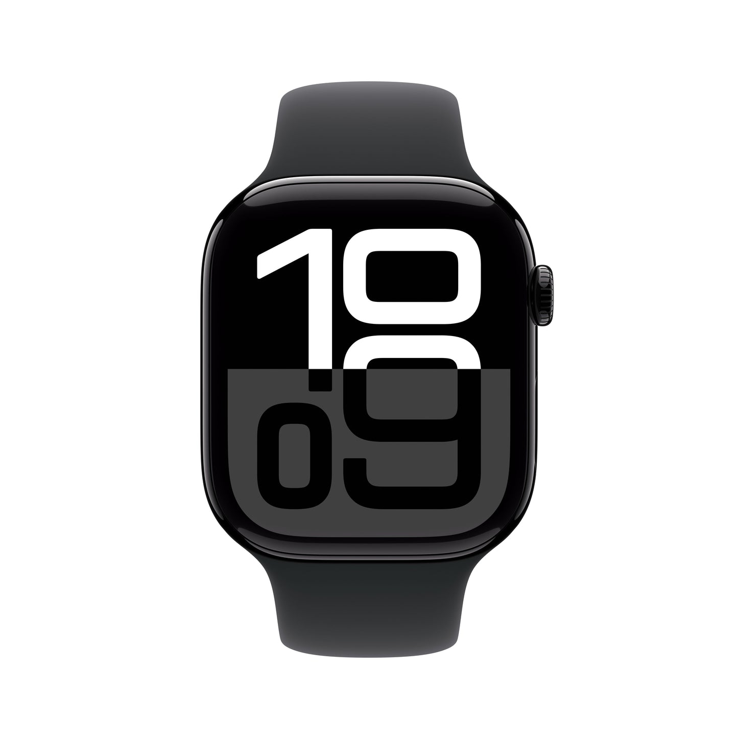 Apple Watch Series 10 GPS 46mm Jet Black Aluminium Case with Black Sport Band - M/L - iSTYLE RS
