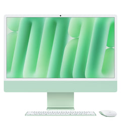 24-inčni iMac M4 sa 4,5K Retina displejom, 8-jezgarnim CPU-om, 8‑jezgarnim GPU-om, 16GB objedinjene memorije i 256GB SSD - Green - iSTYLE RS