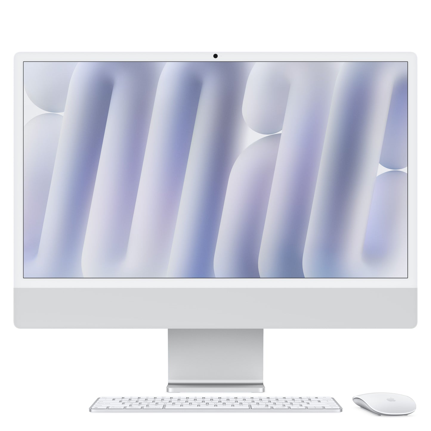 24-inčni iMac M4 sa 4,5K Retina displejom, 8-jezgarnim CPU-om, 8‑jezgarnim GPU-om, 16GB objedinjene memorije i 256GB SSD - Silver - iSTYLE RS