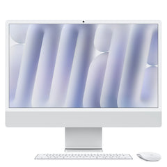 24-inčni iMac M4 sa 4,5K Retina displejom, 8-jezgarnim CPU-om, 8‑jezgarnim GPU-om, 16GB objedinjene memorije i 256GB SSD - Silver - iSTYLE RS