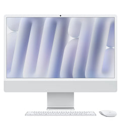24-inčni iMac M4 sa 4,5K Retina displejom, 10-jezgarnim CPU-om, 10-jezgarnim GPU-om, 24GB objedinjene memorije i 512GB SSD - Silver - iSTYLE RS