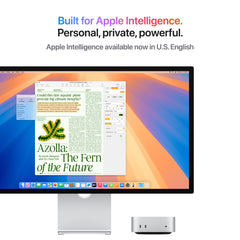Mac mini M4 sa 10-jezgarnim CPU-om, 10-jezgarnim GPU-om, 16GB objedinjene memorije i 512GB SSD-om - iSTYLE RS