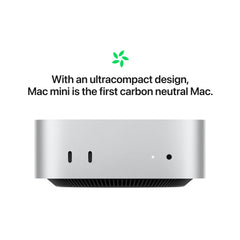 Mac mini M4 sa 10-jezgarnim CPU-om, 10-jezgarnim GPU-om, 24GB objedinjene memorije i 512GB SSD-om - iSTYLE RS