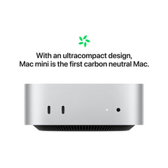 Mac mini M4 sa 10-jezgarnim CPU-om, 10-jezgarnim GPU-om, 16GB objedinjene memorije i 512GB SSD-om - iSTYLE RS