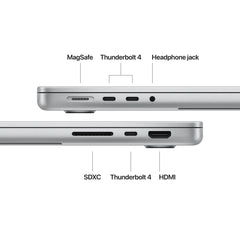 14-inčni MacBook Pro M4 sa 10-jezgarnim CPU-om i 10-jezgarnim GPU-om, 24GB objedinjene memorije i 1TB SSD-om - Silver - iSTYLE RS