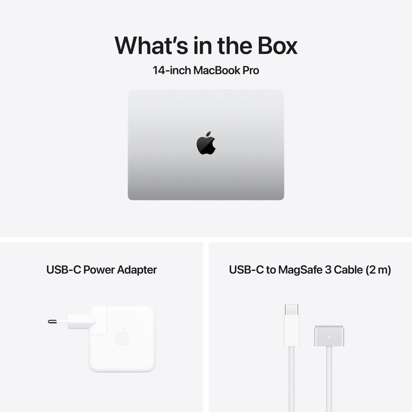 14-inčni MacBook Pro M4 Max sa 14-jezgarnim CPU-om i 32-jezgarnim GPU-om, 36GB objedinjene memorije i 1TB SSD-om - Silver - iSTYLE RS