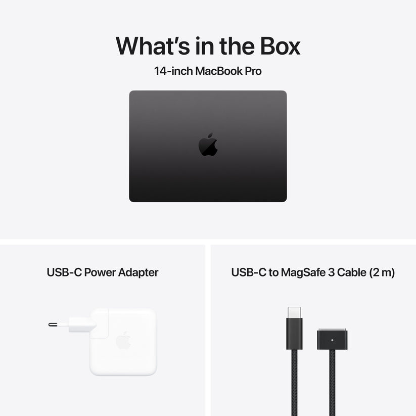 14-inčni MacBook Pro M4 Max sa 14-jezgarnim CPU-om i 32-jezgarnim GPU-om, 36GB objedinjene memorije i 1TB SSD-om - Space Black - iSTYLE RS