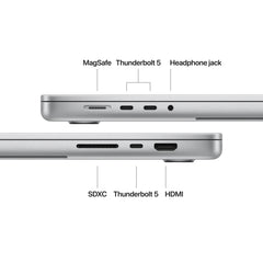 16-inčni MacBook Pro M4 Max sa 14-jezgarnim CPU-om i 32-jezgarnim GPU-om, 36GB objedinjene memorije i 1TB SSD-om - Silver - iSTYLE RS