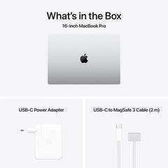 16-inčni MacBook Pro M4 Max sa 16-jezgarnim CPU-om i 40-jezgarnim GPU-om, 48GB objedinjene memorije i 1TB SSD-om - Silver - iSTYLE RS