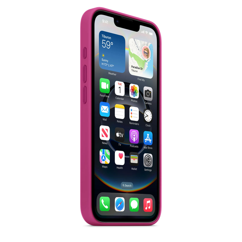 iPhone 16e Silicone Case – Fuchsia - iSTYLE RS
