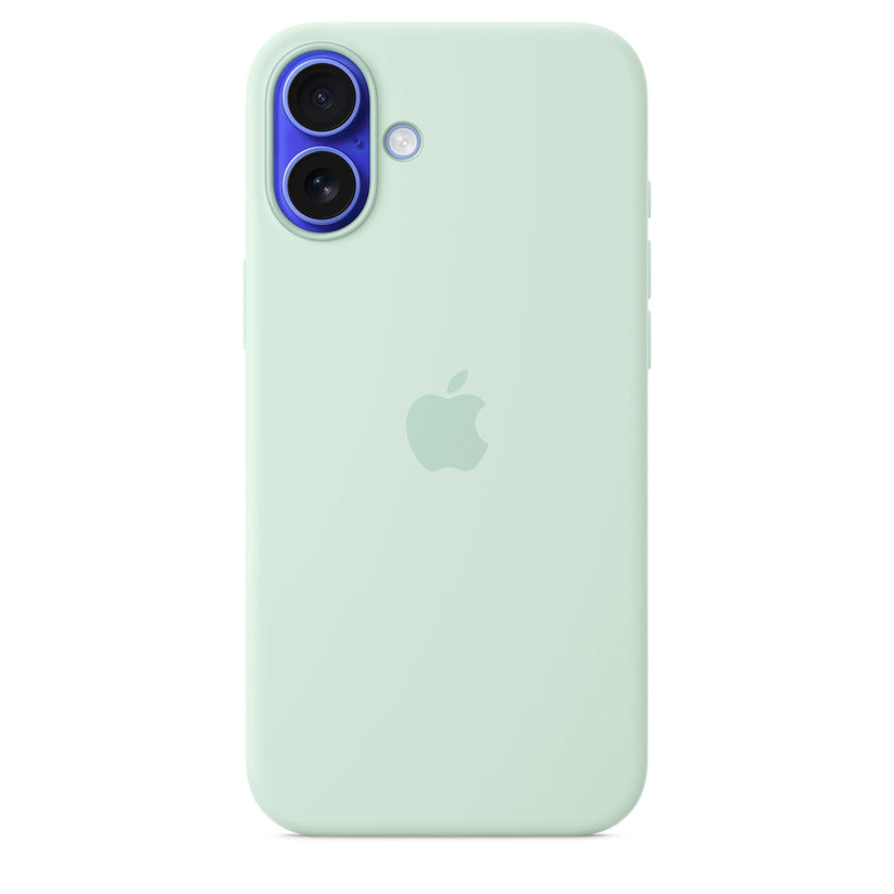 iPhone 16 Plus Silicone Case sa MagSafe-om – Aquamarine - iSTYLE RS