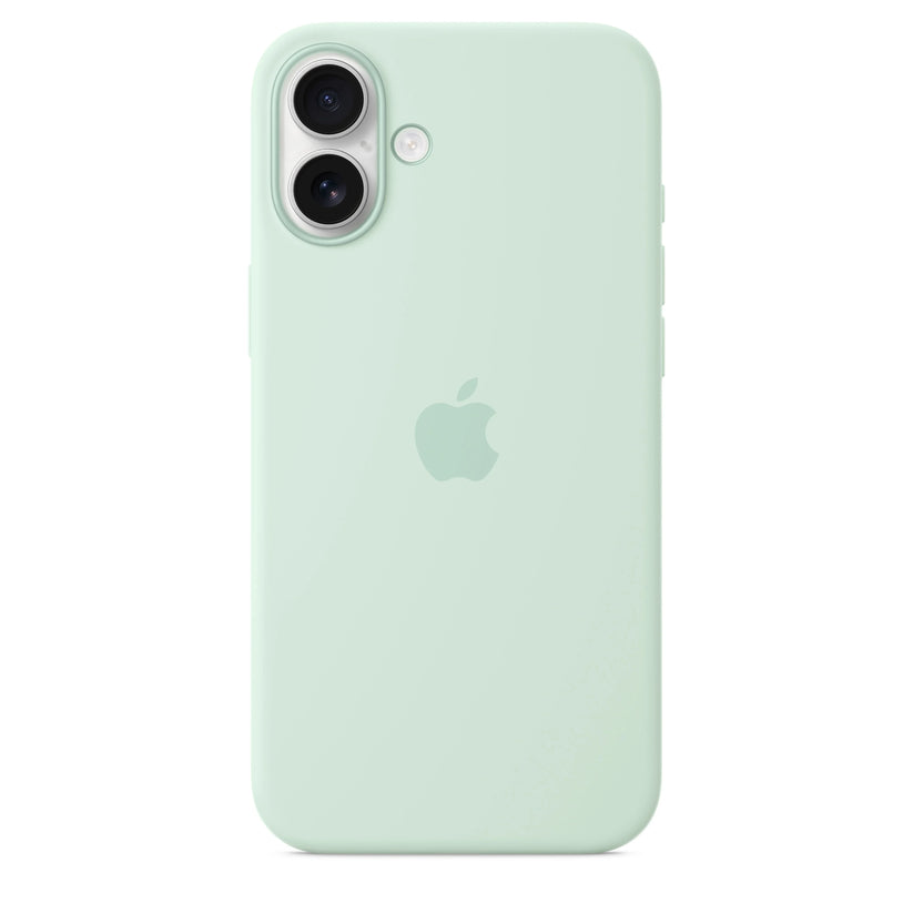 iPhone 16 Plus Silicone Case sa MagSafe-om – Aquamarine - iSTYLE RS