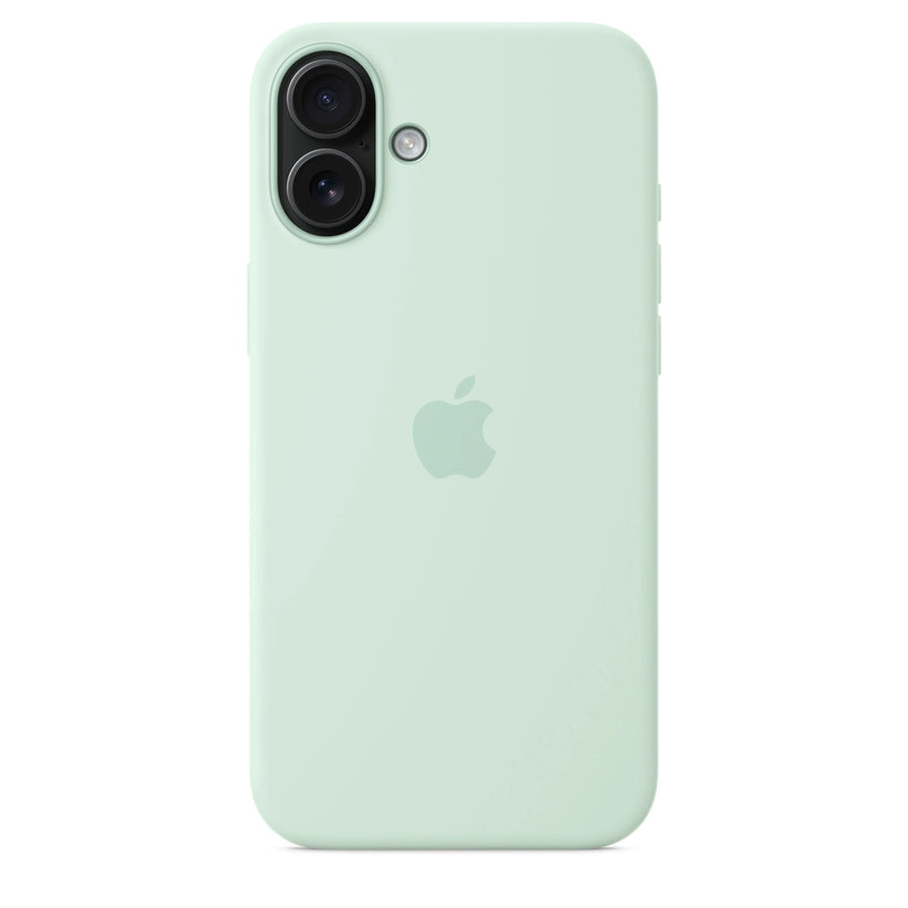 iPhone 16 Plus Silicone Case sa MagSafe-om – Aquamarine - iSTYLE RS