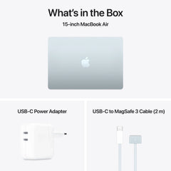15-inčni MacBook Air M4 sa 10-jezgarnim CPU-om, 10-jezgarnim GPU-om, 16GB objedinjene memorije i 512GB SSD - Sky Blue - iSTYLE RS