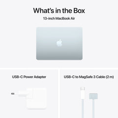 13-inčni MacBook Air: Apple M4 sa 10‑jezgarnim CPU-om i 10‑jezgarnim GPU-om, 512GB SSD, 32GB RAM, Serbian (QWERTY) - Sky Blue CTO