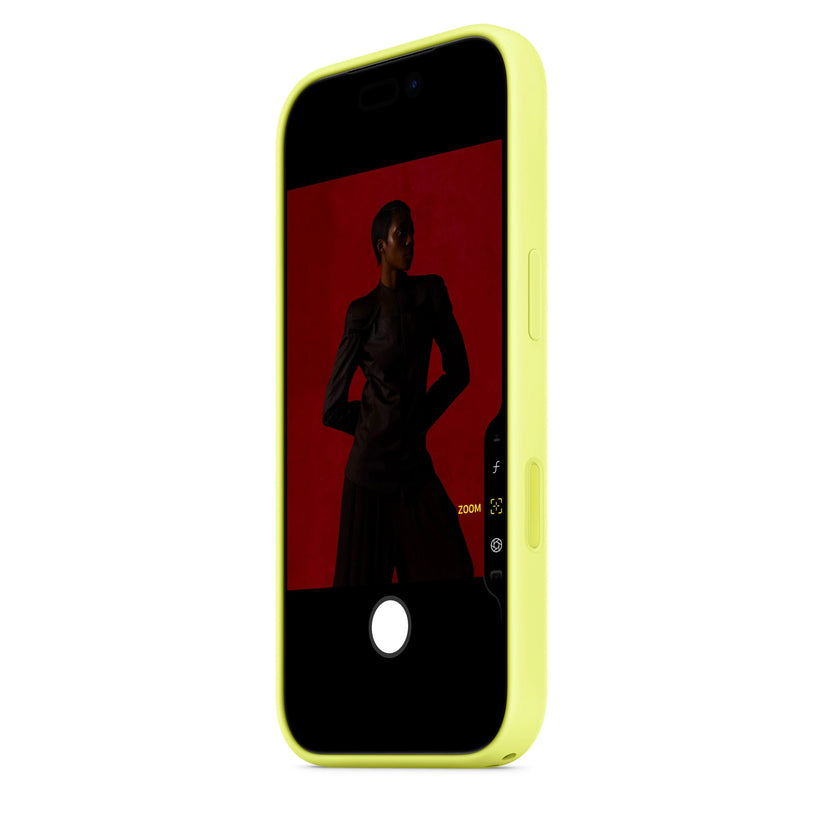 iPhone 17 Pro Silicone Case with MagSafe – Neon Yellow - iSTYLE RS