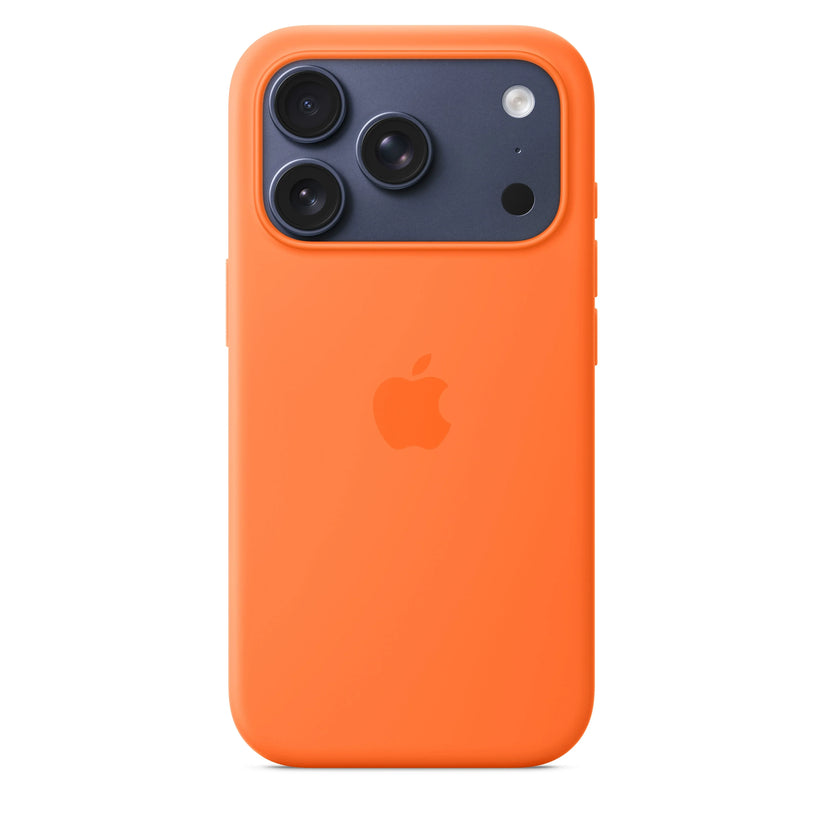 iPhone 17 Pro Silicone Case with MagSafe – Orange - iSTYLE RS